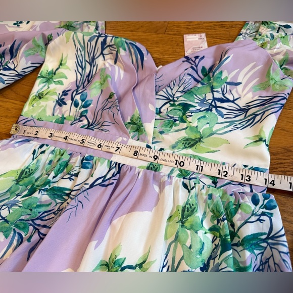 NWT Sweetheart neck Floral Maxi Dress in size M - Picture 9 of 13